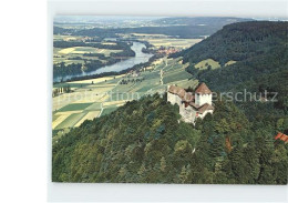 11908061 Stein Rhein Fliegeraufnahme Burg Hohenklingen Stein Am Rhein - Autres & Non Classés