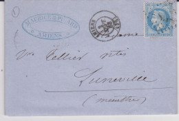 AMIENS, 1868, GC 85 Sur Napoléon N°29 ( SN24/86/11.1) - 1849-1876: Période Classique