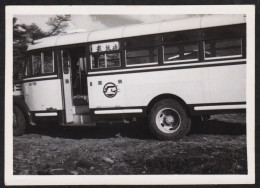 Jolie Photographie D'un Autobus Japonais, Car Autocar Bus, Années 60, Modèle à Identifier 9x6,4 Cm - Cars
