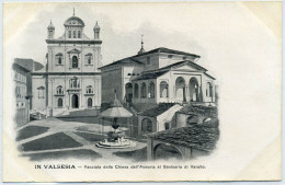 G.265  In Valsesia - Facciata Della Chiesa Dell'Assunta Al Santuario Di VARALLO - Autres & Non Classés