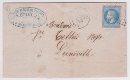 BAR LE DUC, 1868, GC 305 Sur Napoléon N°29 ( SN24/86/11.3) - 1849-1876: Période Classique