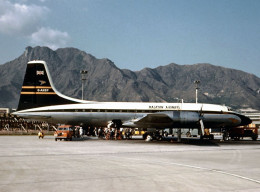 Aviation Postcard-WGA-1468 MALAYAN AIRWAYS Bristol Britannia 102 - 1946-....: Era Moderna