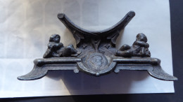 CAST METAL ART DECO PIECE - Altri & Non Classificati