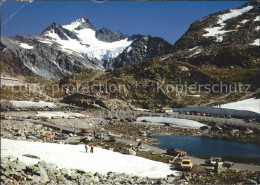 11904174 Sustenpasshoehe Restaurant Susten Kulm Mit Stuecklistock Sustenpasshoeh - Sonstige & Ohne Zuordnung