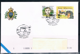 SAN MARINO 1994 -  "50 ' Anniv. Bombardamento", Annullo Speciale. - Militares