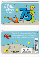 Lot De 3 Carnets Autoadhésifs France Neuf** 2021 Le Petit Prince 75 Ans Yt:FR BC2001 - Postzegelboekjes