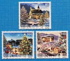 2011 Zu 1413-15 / Mi 2224-26 / YT 2156-58 Noël Obl. - Used Stamps