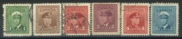 CANADA - 1942, KING GEORGE VI IN NAVAL UNIFORM STAMPS SET OF 6, USED. - Used Stamps