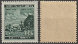 29/ Pof. 65, Yellow Gum - Unused Stamps