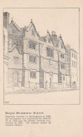 Postcard - Art - Artist Unknown Royal Grammer Schoolbuilt In Beckingham In 1528 - Very Good - Zonder Classificatie