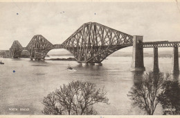Postcard - The Fourth Bridge, Queensferry, Near Edinburgh - Card No.11837 - Posted 3rd Jan 1944 - Very Good - Ohne Zuordnung