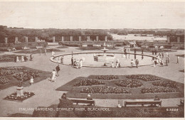 Postcard - Italian Gardens, Stanley  Park, Blackpool - Card No.g9335 - Very Good - Unclassified