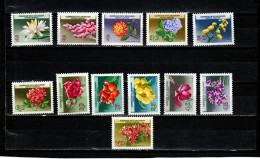 FLOWERS MNH SALVADOR 697/702+AIRMAIL 194/199 - Other & Unclassified