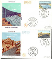 Algeria 1969 Mi 521-522 FDC  (FDC ZS4 ALG521-522) - Altri