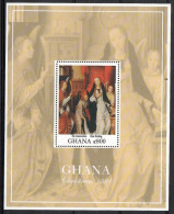 Ghana 1991 Mi Block 184 MNH  (ZS5 GHNbl184) - Weihnachten