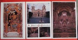 Lot De 3 CP - Malte - St John's Cathedral - Malta