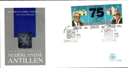 Netherlands Antilles 1991 Mi 736-738 FDC  (FDC ZS2 DTAdre736-738b) - Sonstige