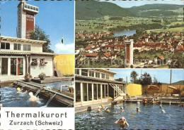 11903934 Zurzach Thermalschwimmbad Hotelturm Panorama Bad Zurzach - Autres & Non Classés