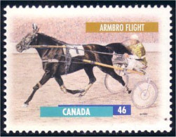 Canada Cheval Horse Pferd Armbro Flight 13 X 13.4 MNH ** Neuf SC (C17-94b) - Caballos