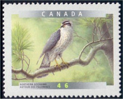 Canada Autour Des Palombes Goshawk MNH ** Neuf SC (C17-70b) - Aquile & Rapaci Diurni