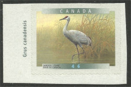 Canada Grue Sandhill Crane Adhesive MNH ** Neuf SC (C17-77gl) - Ungebraucht