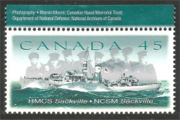 Canada Bateau Ship HMCS Sackville MNH ** Neuf SC (C17-62hlb) - Bateaux