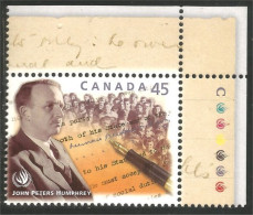 Canada Humphrey Human Rights Droits Homme MNH ** Neuf SC (C17-61dc) - Unused Stamps