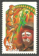 Canada Circus Cirque Clown Lion Tigre Tiger Tigger Dompteur Tamer MNH ** Neuf SC (C17-59ha) - Unused Stamps
