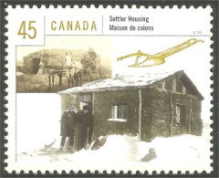 Canada Habitations Colons Pionniers Settlers Housing MNH ** Neuf SC (C17-55bb) - Other