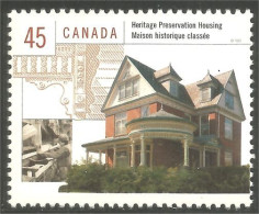 Canada Habitations Historique Heritage Housing MNH ** Neuf SC (C17-55db) - Other