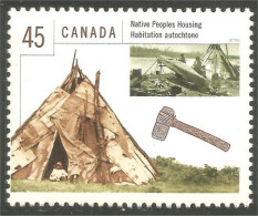 Canada Habitations Autochtones Indiens Veteran Native Indians MNH ** Neuf SC (C17-55aa) - Unused Stamps