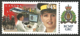 Canada Police RCMP GRC MNH ** Neuf SC (C17-37lb) - Polizia – Gendarmeria