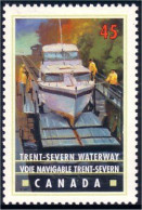 Canada Canal Trent-Severn Waterway Bateau Ship Boat Schiff MNH ** Neuf SC (C17-33a) - Unused Stamps