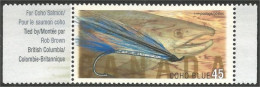 Canada Mouche Fishing Fly Coho Blue MNH ** Neuf SC (C17-19la) - Ongebruikt