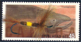 Canada Mouche Fishing Fly Steelhead Bee MNH ** Neuf SC (C17-16b) - Poissons