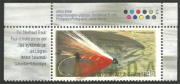 Canada Mouche Fishing Fly Coquihalla Orange MNH ** Neuf SC (C17-15lca) - Ongebruikt