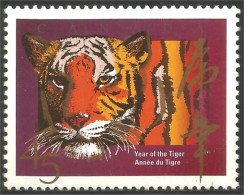 Canada Tigre Tiger Tigger MNH ** Neuf SC (C17-08b) - Roofkatten