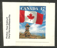 Canada Drapeau Flag Marge Photo Label Margin MNH ** Neuf SC (C17-00lbl) - Unused Stamps