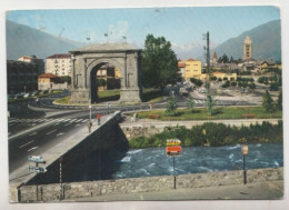 Aosta M. 583, Arco Di Augusto  E Campanile Di S. Orso  1/10/1969 Dest. Cavi Di Lavagna-  (1350) - Sonstige & Ohne Zuordnung