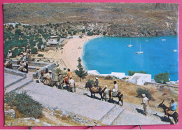 Visuel Pas Très Courant - Grèce - Rhodes - Vue De Lindos - Timbres Israël - Greece