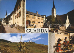 11903821 Guarda Inn Dorfpartie Kirche Engadinerinnen Guarda - Other & Unclassified