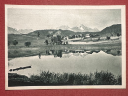 Cartolina - Lago Loz Sopra Antey ( Valle D'Aosta ) - 1950 Ca. - Altri & Non Classificati