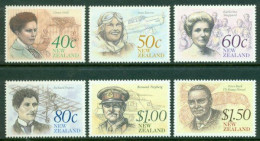 NEW ZEALAND 1990 Mi 1116-21** Personalities [B1002] - Sonstige & Ohne Zuordnung