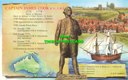 R578508 Captain James Cook. R. N. F. R. S. Born In Marton. E. T. W. Dennis. Phot - Monde