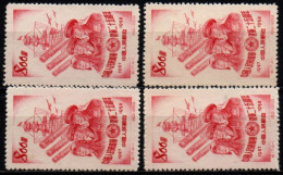 CHINE 1952 SANS GOMME - Unused Stamps