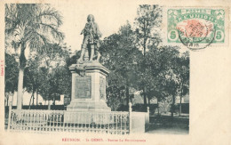 LA REUNION - SAINT DENIS - Statue La Bourdonnais - TB - Saint Denis