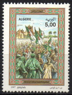 ALGERIA 1997 - 1v - MNH - Popular Demonstrations Against French Occupation - Ouargla 1962 - Colonialism - Algerian War - Andere & Zonder Classificatie
