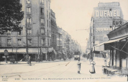 CPA. [75] > TOUT PARIS > N°2028 - Rue Ménilmontant à La Rue Sorbier Et à La Rue Henri Chevreau - (XXe Arrt.) - F. Fleury - District 20