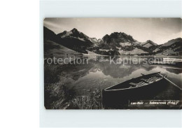 11903572 Lac Noir Schwarzsee FR Panorama Boot Fribourg - Sonstige & Ohne Zuordnung