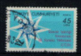 Turquie - "30ème Anniversaire Du Conseil De Coopération Douanière" - T. Oblitéré N° 2386 De 1983 - Used Stamps